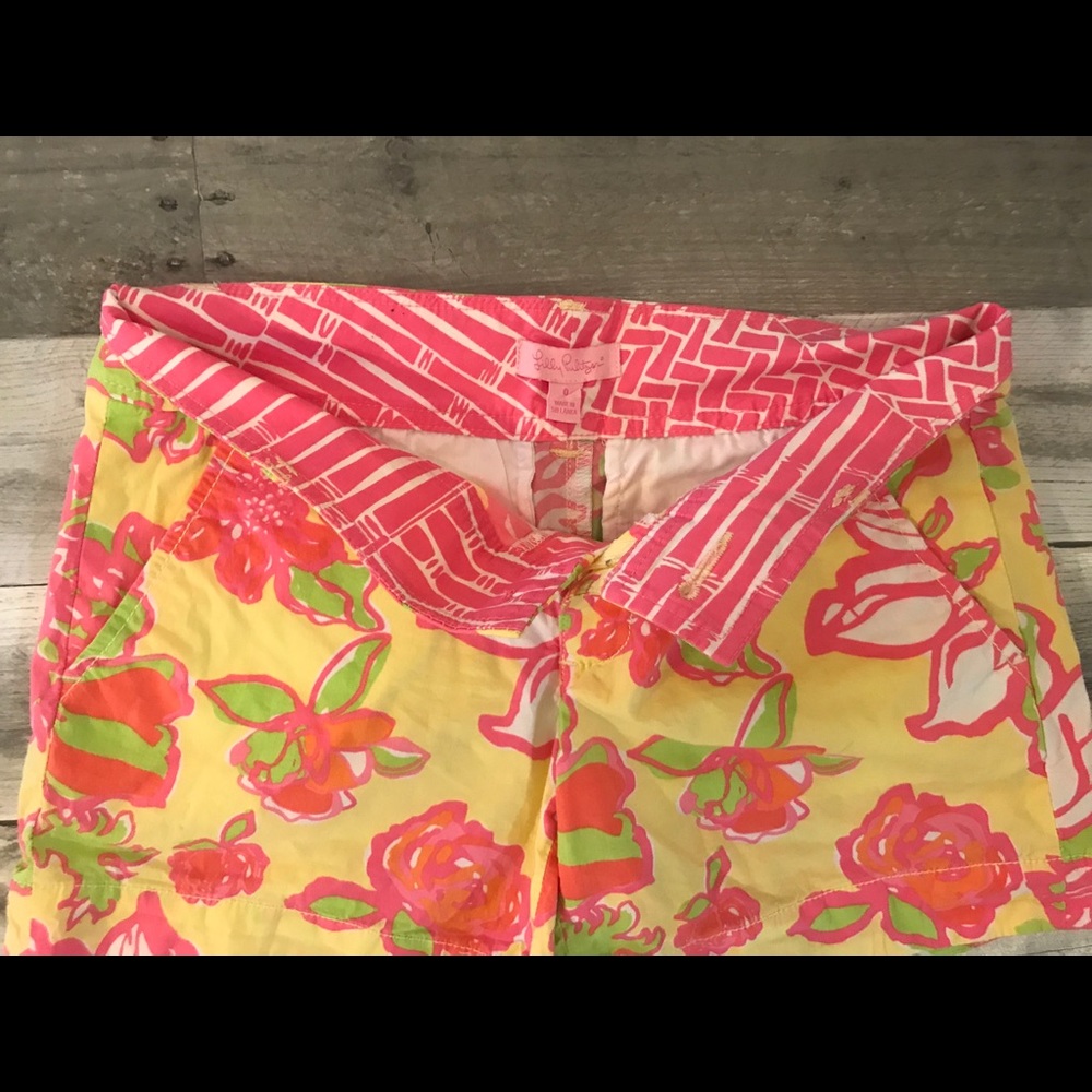 Lilly Pulitzer shorts size 0